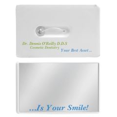 Credit Card Dental Floss W/Mirror