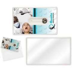 Credit Card Style Dental Floss With Mirror
