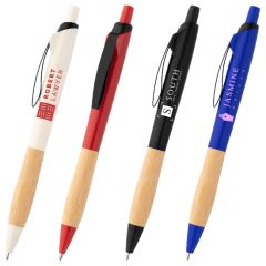 Crest Recycled Plastic Curvy Pen - Colorjet