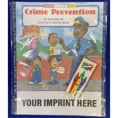 Crime Prevention Coloring And Activity Book Fun Pack