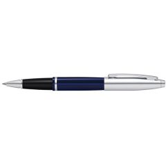 Cross Calais Chrome/Blue Lacquer Rollerball Pen