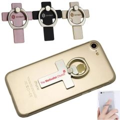 Cross Shaped Metal Phone Holder & Stand