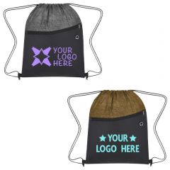 Cubic Drawstring Bag