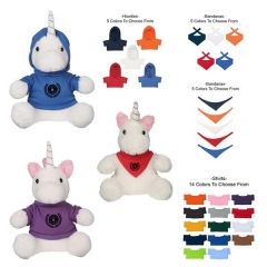 Cuddly 6 Inch  Unicorn