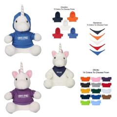 Cuddly 8 Inch  Unicorn