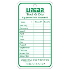 Custom 0.055 Inch Thick Polyethylene Die Cut Sign