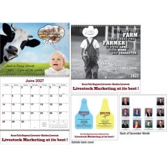 Custom 12-Month Appointment Calendar