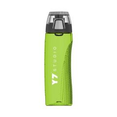 Custom 24 Oz Thermos Hydration Bottle W/ Intake Meter