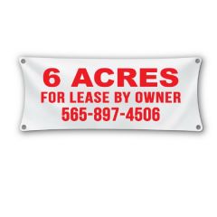 Custom 2' X 9' Vinyl Banners