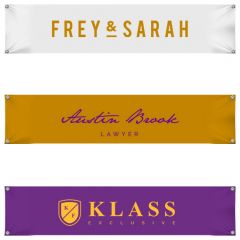 Custom 3' X 14' Vinyl Banners