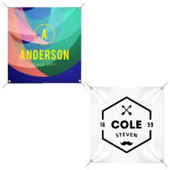 Custom 3 X 3 Vinyl Banners