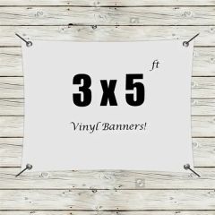 Custom 3 X 5 Vinyl Banners