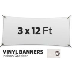 Custom 4' X 25' Vinyl Banners