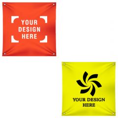 Custom 4' X 4' Vinyl Banners