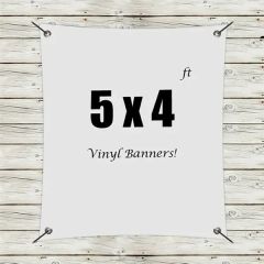 Custom 5 X 4 Vinyl Banners
