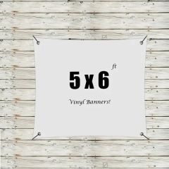 Custom 5 X 6 Vinyl Banners