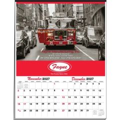 Custom 6-Sheet Executive Calendar
