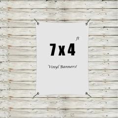 Custom 7 X 4 Vinyl Banners