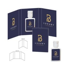 Custom Booklet With Compact Square-Bottled Sunscreen