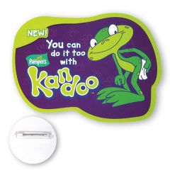 Custom Chipboard Button 16 To16.9 Square Inches