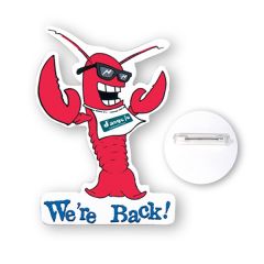 Custom Chipboard Button 6 To6.9 Square Inches