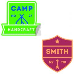 Custom Cut 3M Vinyl Stickers 4in X 4in