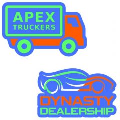 Custom Die Cut Stickers 2in X 2in
