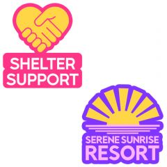Custom Die Cut Stickers 4in X 4in