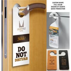 Custom Door Hanger - Scented - Full Color