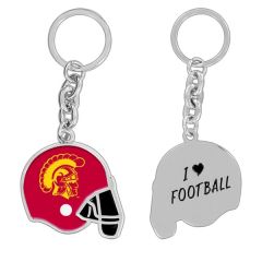 Custom Football Helmet Key Chain