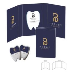 Custom Full-Color Booklets With Dental Floss
