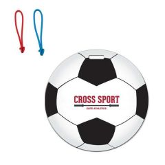 Custom Full-Color Soccer Luggage Tag