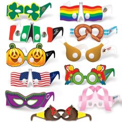 Custom Full Coverage Print Paper Eyeglasses