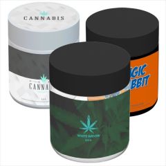 Custom Glass Jar 3 Oz With Label