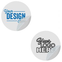 Custom Kiss - Cut Singles Clear Vinyl Removable Stickers