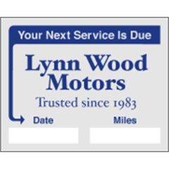 Custom Large Clear Static - Individual