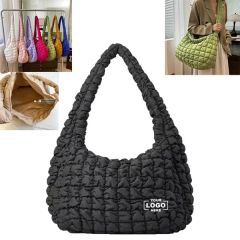 Custom Large Puffer Nylon Cloud Tote Bag