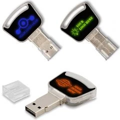 USB Key Flash Drives Customized with Logo and Fast Delivery