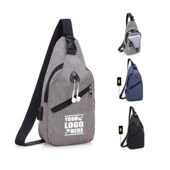 Custom Logo Chest Bag Sling Backpack