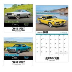 Custom Made Vintage Model Cars Wall Calendar
