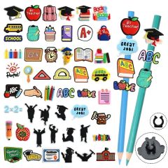Custom Molded Pencil Toppers Clip
