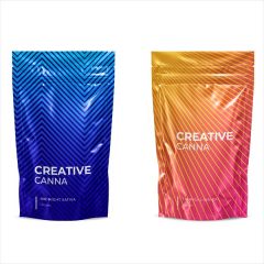 Custom Mylar Barrier Bags One Pound