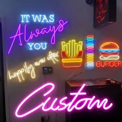 Custom Neon Sign17 Inch H31.5 Inch W
