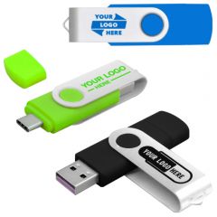 Custom OTG USB-C Flash Drive