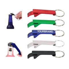 Custom Personalized Colored Souvenir Keychains Bottle Opener