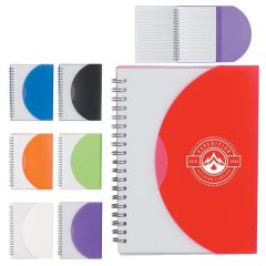 Custom Polypropylene Mini Spiral Notebook