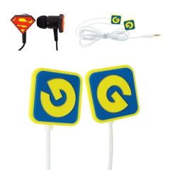Custom PVC Stereo Earbuds W/ Upgraded Speakers