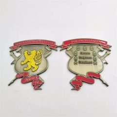 Custom Shape Alloy Die Casting Challenge Coin