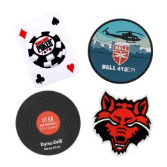 Custom Shape Coaster Soft PVC