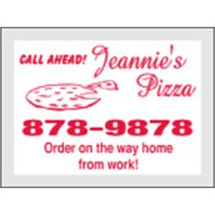 Custom Small Clear Static - Individual